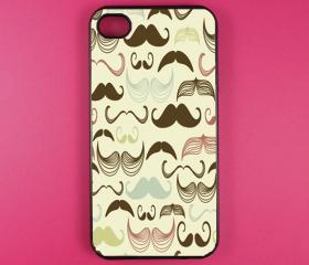 Iphone 4 Case - Multi Mustache Iphone Case,Iphone 4s Case