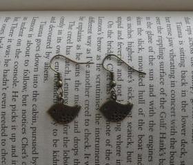 Bronze Bird Earrings - Nature Earrings - Affordable Gift