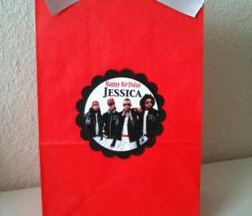 10 Mindless Behavior Treat bags loot bags party favors