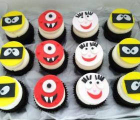 Fondant Yo Gabba-Gabba (INSPIRED) Cupcake Toppers 