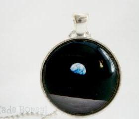 Galaxy X-handmade glass pendant