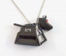 K-9 Robot Dog Pendant and Necklace