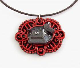 K-9 Cameo Pendant and Necklace
