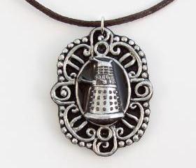 Dalek Cameo Pendant and Necklace