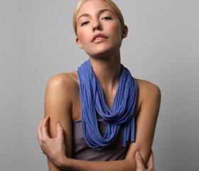 Spring Jewelry Womens Cotton Saphire Blue Infinity Scarf Fabric Fall Fashion Necklace Jersey Circle Scarves Mens Chic Cotton Summer Winter