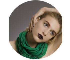 Chunky Necklace Green Infinity Scarf Thick Cowl Fabric Jewelry Winter Summer Mens Womens Neck Scarves Eternity Circle Jersey Cotton