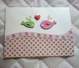 New baby card