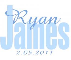 Custom Children's Name Art