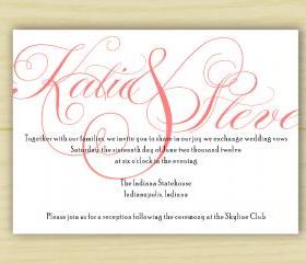 Katie Invitation (set 0f 10)