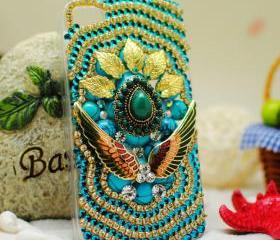 New design custom unique handmade vintage bohemia style iPhone 4 case , iPhone 4s case, cool iPhone 4 case, iPhone 4 hard Case Cover