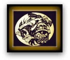 Limited Edition - Best and unique in the world - gift for mother - Handmade Papercutting papercut Art Works - Mom's whisper
