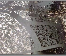 Owl in the tree - handmade papercutting