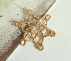 Gold Christmas Tree Decoration