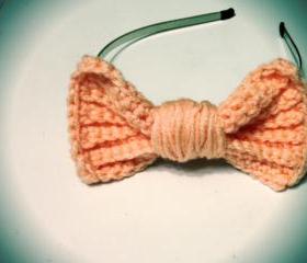 Crochet Bow Headband