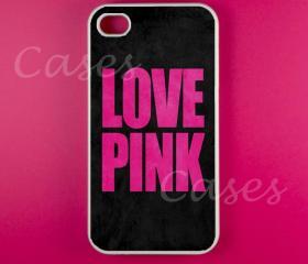 Iphone 4 Case - Love Pink Iphone Case,Iphone 4s Case