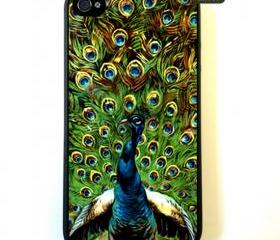 Iphone 4 Case New Hard Fitted Case For iphone 4 & iphone 4S, Indian Peacock Art iphone 4 Case