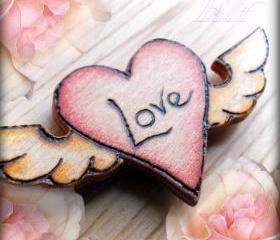 Winged Love Badge