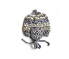 Newborn Silk/Wool Hat, Very Soft, Warm And Cosy