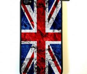 Iphone 4 Case New Hard Fitted Case For iphone 4 & iphone 4S, Grunge UK Flag iphone 4 Case
