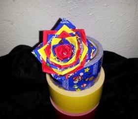 duct tape rose pen