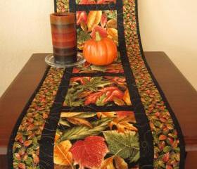 Autumn Leaves Table Runner