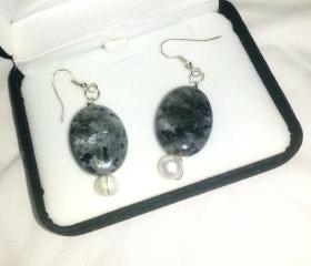Labradorite Earring