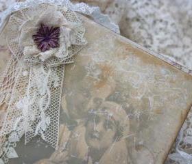 Wedding Guest book -style 'Vintage Twenties' - custom - 48 pages