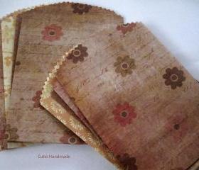 10 Decorative Handmade Favor Gift Bags