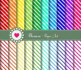 Diagonal Stripes - Printable Paper - Digital Image - Scrapbooking - DIY Proyects - 300 dpi - 1352