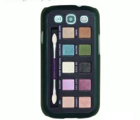 Eyeshadow set --Samsung Galaxy S3 case in plastic case