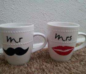his and her coffee cups