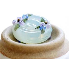 Spring Blossom I SRA Lampwork Focal Bead