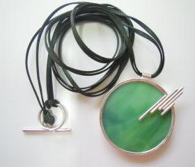Shaped Sterling Silver Pendant