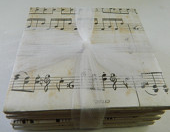 Sheet Music Print Coasters