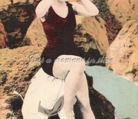 1005 Digital download 300 dpi Edwardian bathing beauties