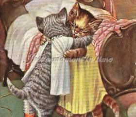 1061 Digital download Cats making up after a fight
