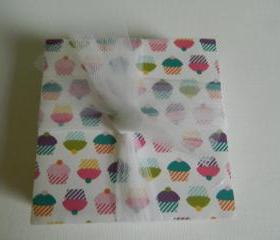 Sweet Cupcake Print Tile Coasters