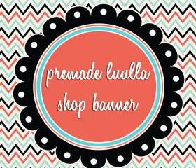 Premade Luulla Shop Banner Set