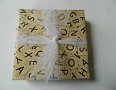 Scrabble Print Tile Coasters