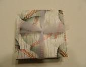 Baseball Tile Print Coasters