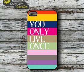 iPhone 5 Case, YOLO iPhone Case Hard Fitted iPhone 5 Case, iPhone 5 Hard Case