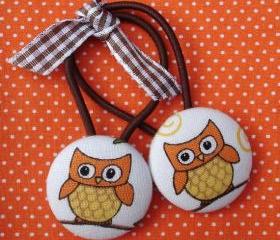 Owl Ponytail Holders