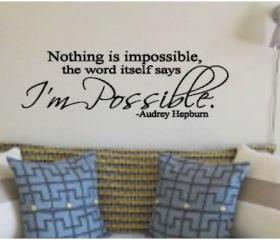 I'm Possible Vinyl Decal
