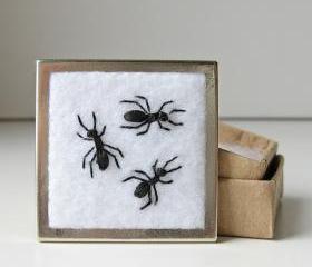 Three Ants Pin