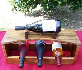 Now Taking Pre - Orders for Christmas Made to Order Handcrafted Wood Wine Bottle Holder Racks