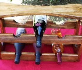 Now Taking Pre-Orders Made to Order Handcrafted Wood Wine Bottle Holder Racks