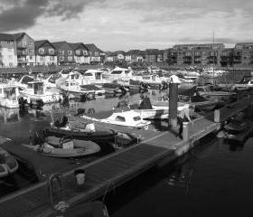 Limited Edition A4 Print: Exmouth Harbour