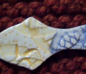 Ceramic Fish Pin