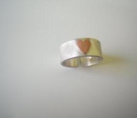 Heart Chevalier Ring