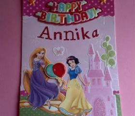 Custom Handmade Children's Birthday Cards